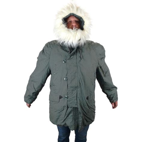 N3b Parka For Extreme Cold Weather Army Snorkel Parka