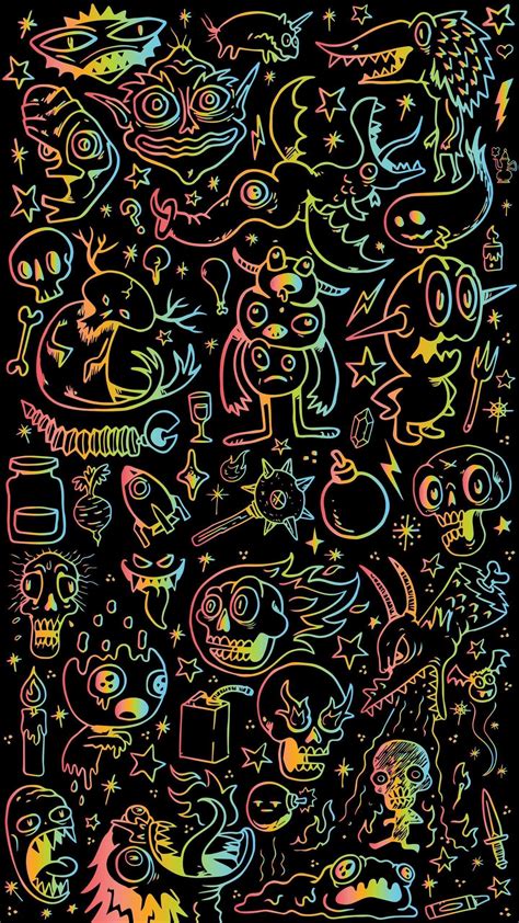 Doodle Iphone Wallpapers Top Free Doodle Iphone Backgrounds