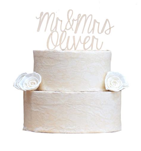 Buy Wedding Cake Topper Cake Toppers Rustic Cake Topper Custom