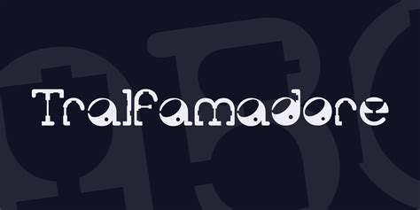 Tralfamadore Font Download Free For Desktop And Webfont