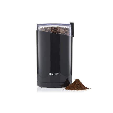 This handy appliance can also be used to grind spices, herbs. Krups Fast Touch Electric Blade Coffee Grinder & Reviews ...