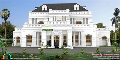 5850 Sq Ft Colonial Style Luxury Home Kerala Home Design And Floor