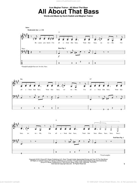 As you can see, the snare drum is marked with a simple note on some drum sets include two bass drums, or double pedals that allow for both feet to operate the same bass drum. Trainor - All About That Bass sheet music for bass ...