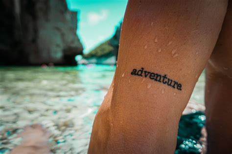 Top 155 Adventure Tattoo Font