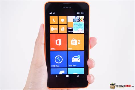 รีวิว Nokia Lumia 630 วินโดวส์โฟนราคาประหยัด มาพร้อม Windows Phone 8