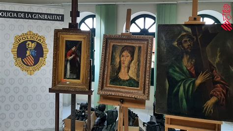 Art Forgeries Seized By Valencia Police Costa News