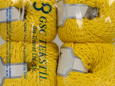 Thera Yellow Limited Edition Spring Summer Yarns Ice Yarns Online Yarn Store