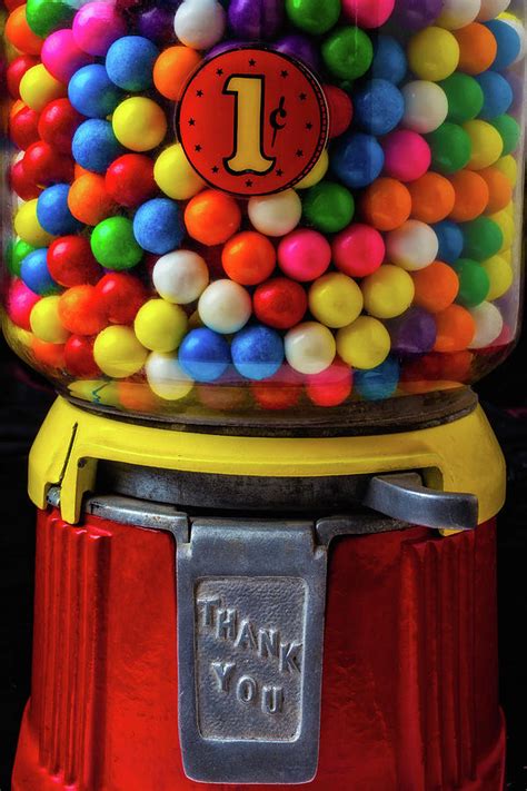 Colorful Bubblegum Machine Photograph By Garry Gay Fine Art America