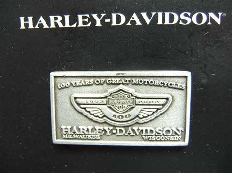 Harley Davidson 100th Anniversary Choice Of 3 Hd Pins