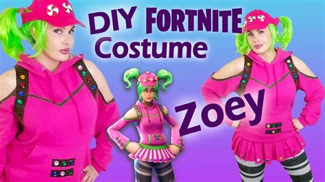 Zoey Diy Fortnite Costume Costumes Diy Costumes Halloween Costumes