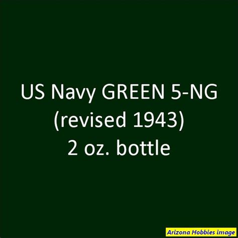 Us Navy Green 5 Ng 1943 Revised 2 Oz Tru Color Paint