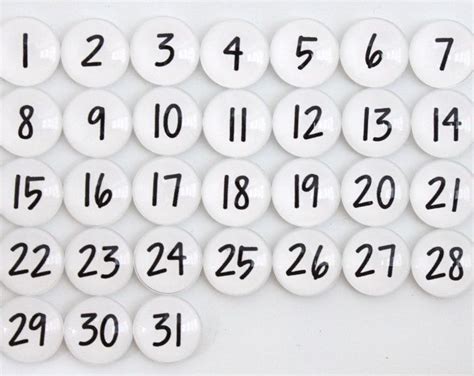 Printable Numbers For Calendars Printable Calendar Numbers Calendar Free Printable Calendar