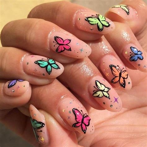 Every year, new nail designs for spring summer fall winter are created and brought to light, but when we see these new nail designs on other girls' hands, we feel like our nail colors is dull and outdated. Acrylic Nails Summer 2020: Butterfly Nails Are The ...