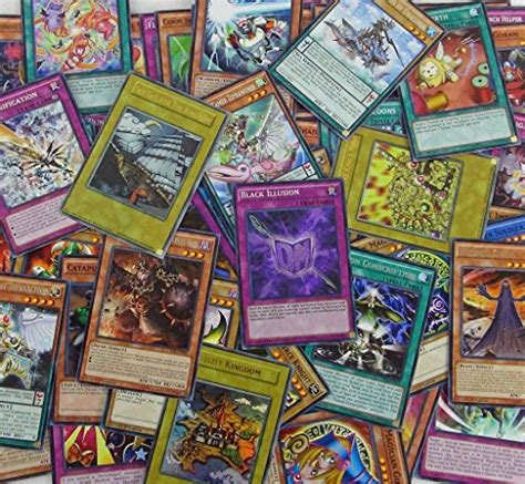 Yugioh 50 card all holographic holo foil collection lot! **(100) YuGiOh Cards** Mixed Lot NO DUPLICATES 40 RARES! - Epic Kids Toys