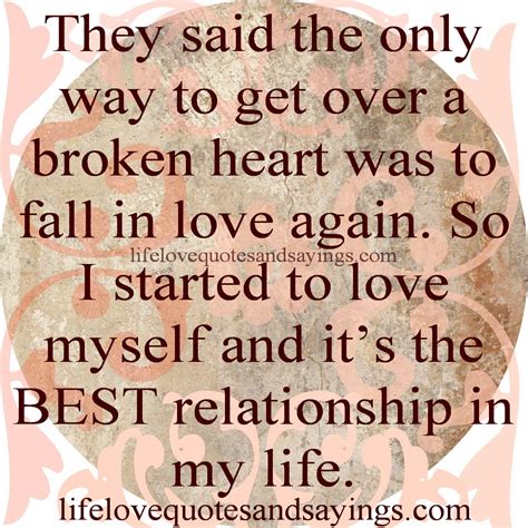 Getting Over A Broken Heart Quotes Quotesgram