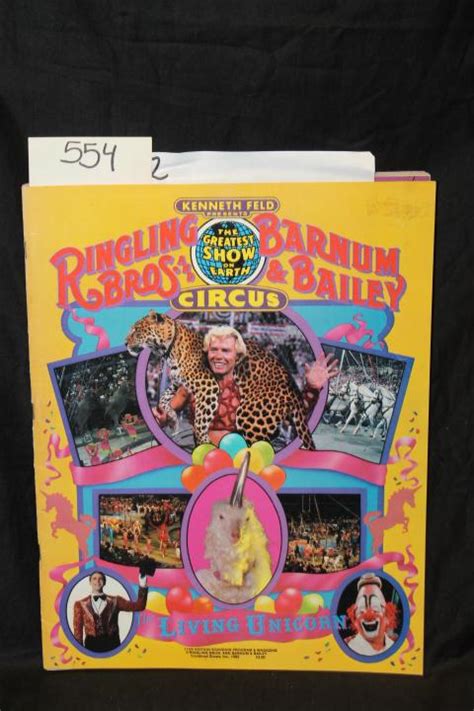 Ringling Bros And Barnum And Bailey Circus 115th Edition Souvenir