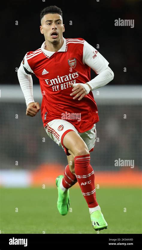 London England 6th October 2022 Gabriel Martinelli Of Arsenal During The Uefa Europa League