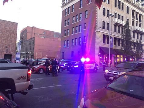 Teen killed in downtown shooting; police arrest suspect | The Spokesman