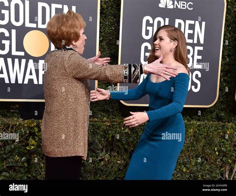 Carol Burnett And Amy Adams At The 76th Annual Golden Globe Awards Held