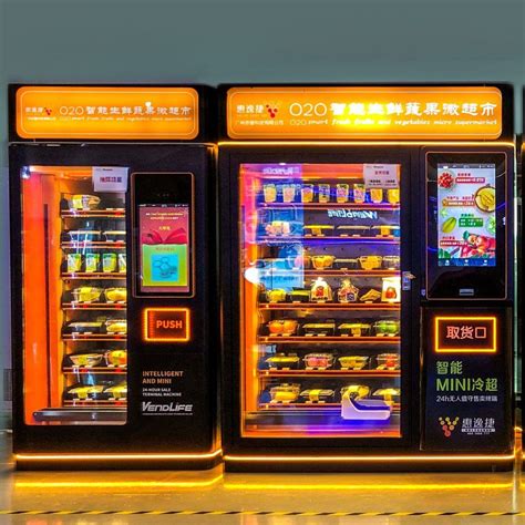 Hot Food Vending Machine With Whole Air Heated Vendlife Food