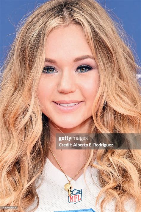 Actres Brec Bassinger Attends The Nickelodeon Kids Choice Sports