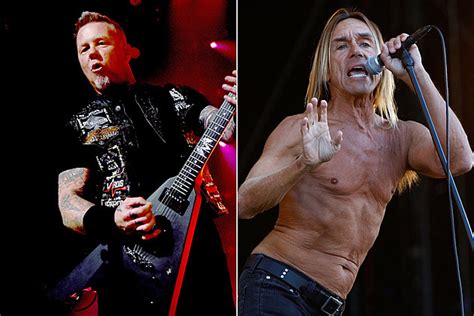 James Hetfield Goes Shirtless To Honor Iggy Pops Birthday