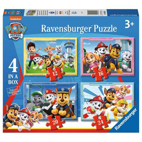 Ravensburger Paw Patrol Puzzles 4in1