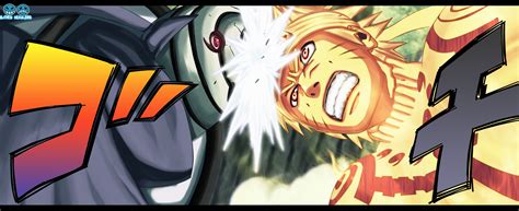 Naruto Vs Tobi Bijuu Mode Vs Tobis Strongest Form