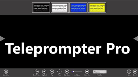 Cueprompter is a free teleprompter/autocue service. Top 100 free Windows 10 store apps to download