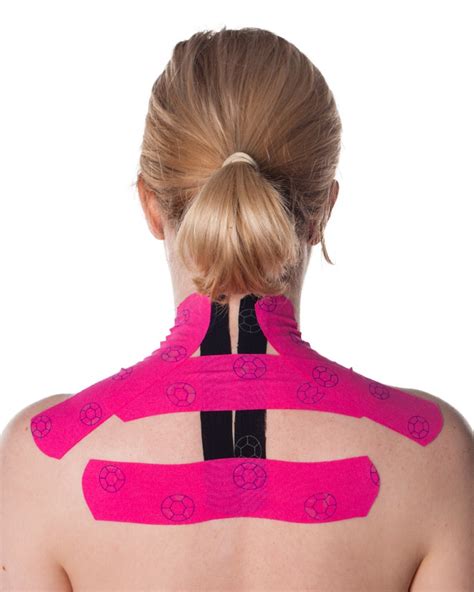 Shoulders And Upper Back Kinesiology Tape Physical Sports First Aid Blog