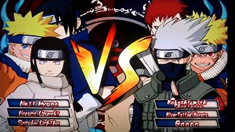 Cousins Birthday Game Marathon Naruto Clash Of Ninja 2 Team Battles