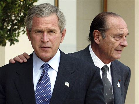 Bush on the aircraft carrier uss abraham lincoln on may 1, 2003. 美, 이라크전 반대한 시라크 前 프랑스대통령 뒤늦게 애도 - 매일 ...