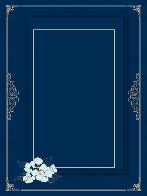 Download 26,889 invitation card background free vectors. Atmospheric Blue Border Invitation Background Design, Blue Invitation, Blue Background ...