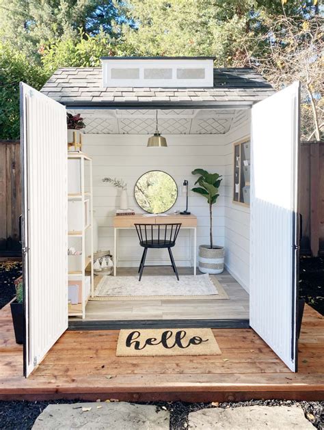 Shed Office Ideas Transform A Backyard With A Shed Office Vlrengbr