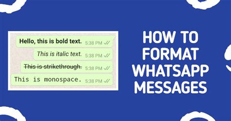 How To Bold Italicize Strikethrough Text In Whatsapp