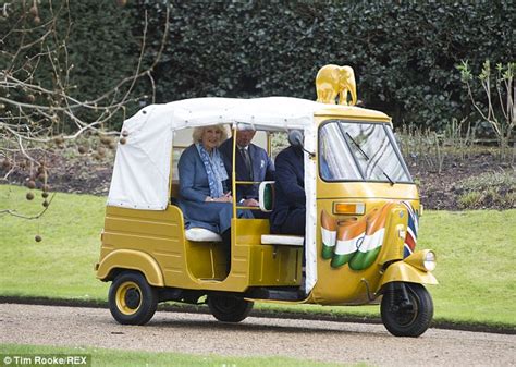 The Royal Rickshaw Prince Charles And The Duchess Of Cornwall Launch