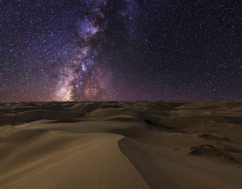 Starry Night In The Desert Stunning Images Of The Sahara Desert