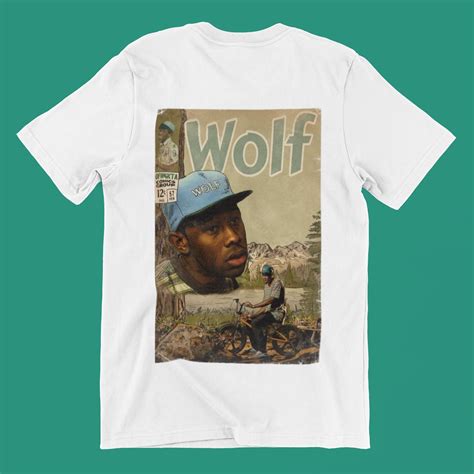 Tyler the Creator Wolf Comic Book Fan Art T Shirt Unisex | Etsy