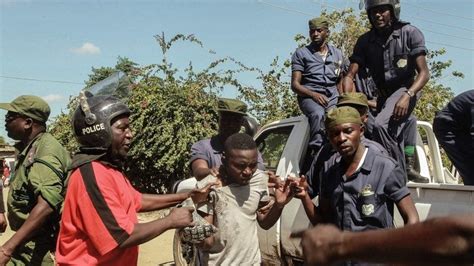 Zambia Xenophobic Riots Two Burned Alive In Lusaka Bbc News