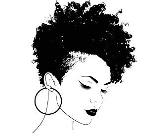 Free svg, afrosvg.com, free african american svg files, free afro svg, free peek a boo svg, free multi layered svg, free single layer svg for cricut and silhouette. Afro clipart black woman face, Afro black woman face ...