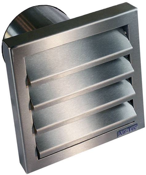 Aérateur Rond Avec Grille Grille De Ventilation Bouche Dextraction Inox Ronde Conduit Aérateur