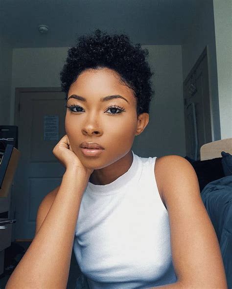 21 Gorgeous Natural Haircuts That Ll Make You Want To Big Chop All Over Again Short Natural