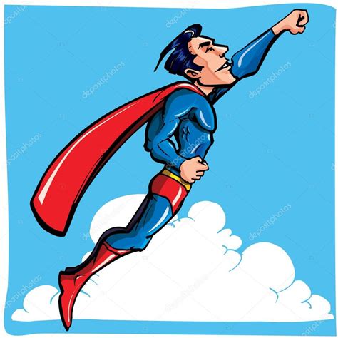 Superman flying illustration, superman batman superboy, superman, comics, superhero, fictional superwoman superhero cartoon female, the flying superman, comics, heroes, comic book png. Cartoon Superman flying up and away — Stock Vector ...