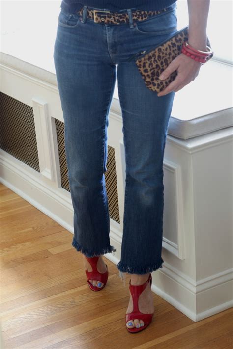 Diy Cropped And Fringe Jeans Connecticut In Style