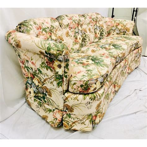 Vintage Floral Chintz Sofa 83ʺw × 35ʺd × 31ʺh In 2023 Vintage Sofa