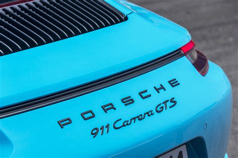 Porsche 911 Carrera Gts Coupé Miami Blue Les Nouveaux Modèles 911 Gts