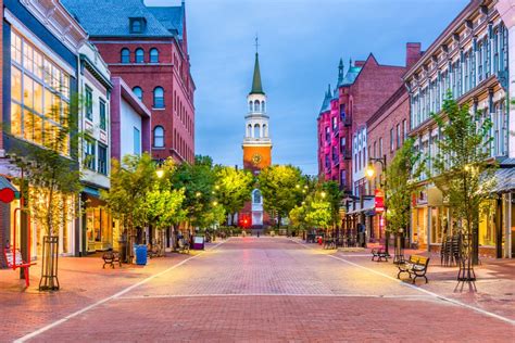 Burlington Vermont Usa At Church Street Marketplace Nina Near And Far