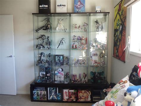 Anime Figure Collection Glass Cabinets By Celestrial Hardrave On