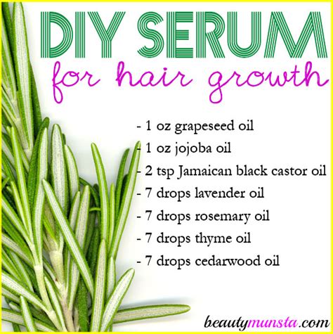 Posted on april 12, 2017 by angela. Homemade Serum for Hair Growth | For Longer Thicker Hair ...