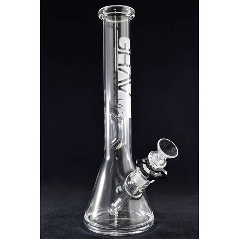 Grav Labs Beaker Base 12 Inch Water Pipe Glass Bong Glass City Pipes